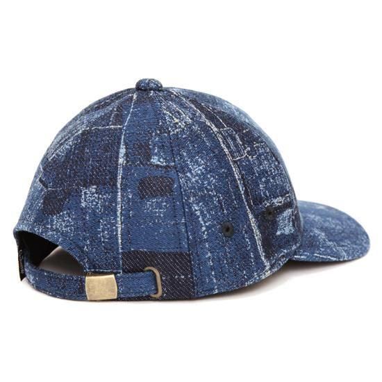 GOHEMP ゴーヘンプ｜INDIGO HEMP PANEL CAP (パッチワーク)(キャップ)の2枚目の画像