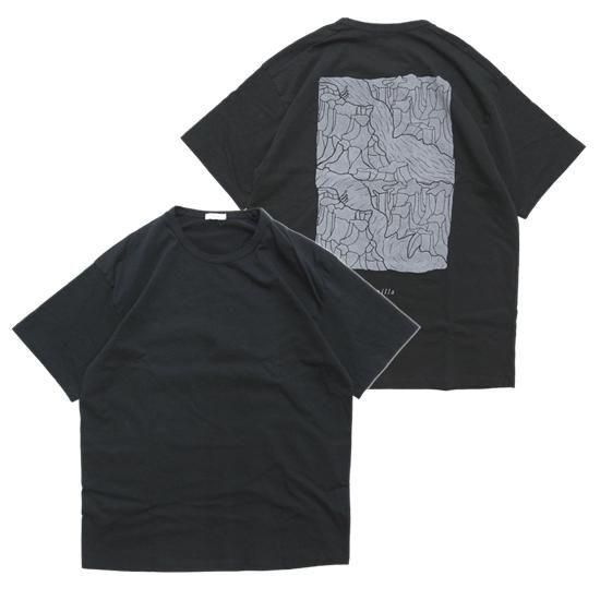 remilla レミーラ｜合流 (ブラック)(プリントＴシャツ)