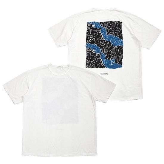 remilla レミーラ｜合流 (ホワイト)(プリントＴシャツ)