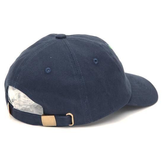 HAVE A GRATEFUL DAY ハブアグレイトフルデイ｜FLOWERS PANEL CAP (ネイビー)(コットンキャップ)の2枚目の画像