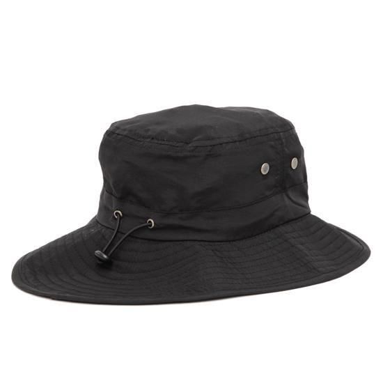 【KM4K カモシカ】SAFARI HAT (ブラック)(日よけサファリハット)の2枚目の画像