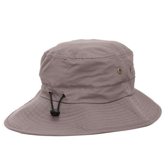 【KM4K カモシカ】SAFARI HAT (グレイ)(日よけサファリハット)の2枚目の画像