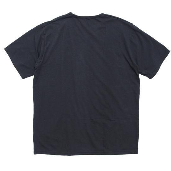 remilla レミーラ｜マーブルVネック (ブラック)(ゆるいVネックの定番Ｔシャツ)の2枚目の画像