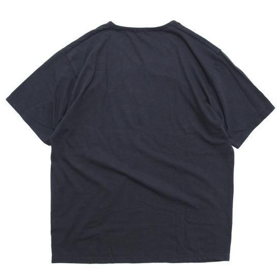 remilla レミーラ｜マーブルVネック (ブラック)(ゆるいVネックの定番Ｔシャツ)の2枚目の画像
