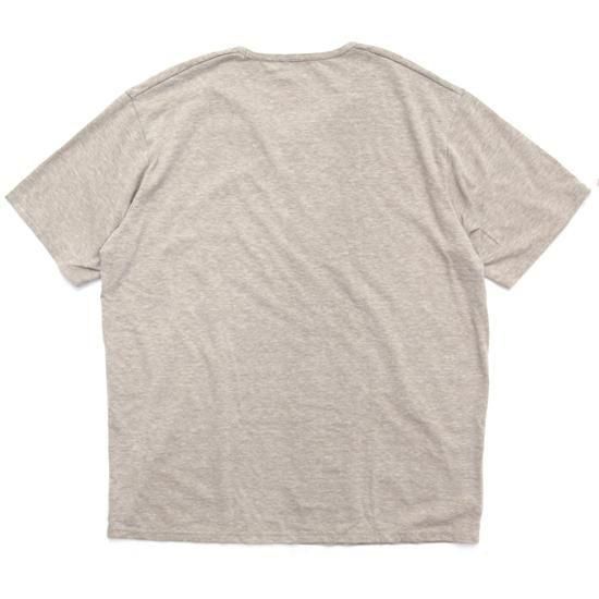 remilla レミーラ｜マーブルVネック (サンド杢)(ゆるいVネックの定番Ｔシャツ)の2枚目の画像