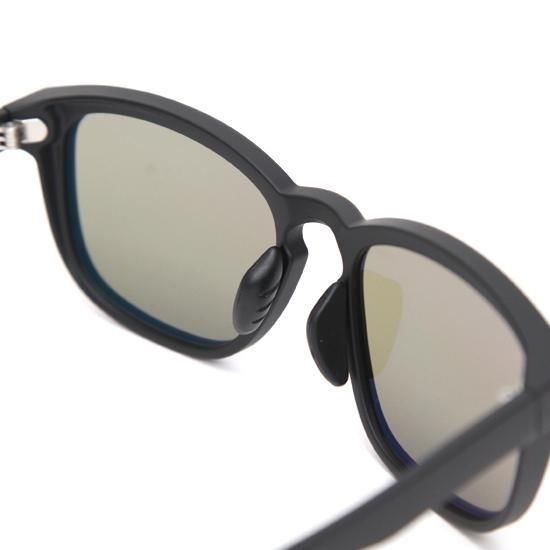 【Afterglow アフターグロー】× OWL MILS(アウルミルズ) VULCAN ＋ MILS LENS OLIVE GLOW (マットブラック)(渓流釣りを楽しくする偏光サングラス)の2枚目の画像