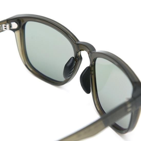 【Afterglow アフターグロー】× OWL MILS(アウルミルズ) VULCAN ＋ MILS LENS BRIGHT (クリアオリーブ)(渓流釣りを楽しくする偏光サングラス)の2枚目の画像