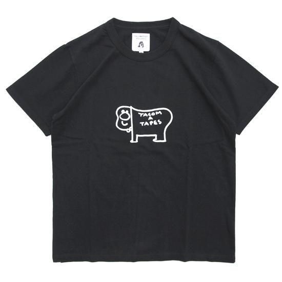 TACOMA FUJI RECORDS タコマフジレコード｜TACOMA TAPES Tee (ブラック)(プリントTシャツ)