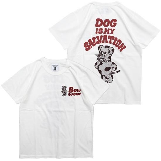 TACOMA FUJI RECORDS タコマフジレコード｜BOW WOW / DOG IS MY SALVATION Tee (ホワイト)(プリントTシャツ)