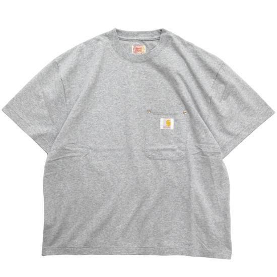 IMPRESTORE インプレストア｜Pocket Tee (グレイ)(ワークすぎるTシャツ)