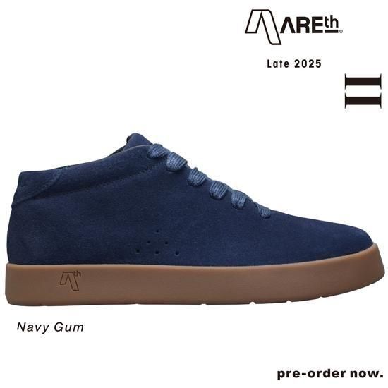 AREth アース　velcro ベルクロ　スニーカー　スエード　ネイビー 公式》AREth アース - 先行予約商品 通販ページ｜REVE レイブ 群馬
