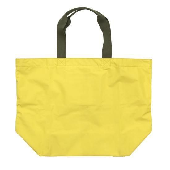 【GREEN CLOTHING グリーンクロージング】TOTE BAG (イエロー)(水に強いトートバッグ)