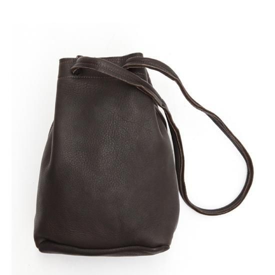 Nasngwam ナスングワム｜×Early Morning WHISKY BAG (チョコレート)(アクセサリー感覚で持てる小バッグ)の2枚目の画像