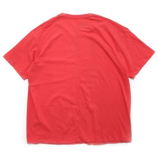 remilla レミーラ｜Depend Tee (オレンジ)(重ね着にピッタリなTシャツ)の2枚目の画像