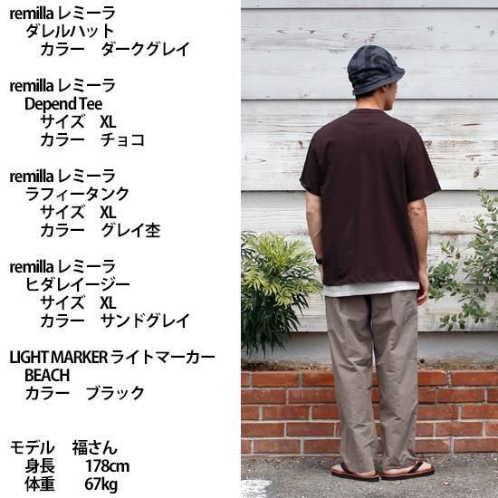 remilla レミーラ　ダレルハット　ダークグレイ remilla 2025春夏物 ダレルハット ダークグレイ 大判プリントの