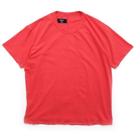 remilla レミーラ｜Depend Tee (オレンジ)(重ね着にピッタリなTシャツ)