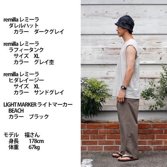 remilla 2025盛夏物 ラフィータンク グレイ杢