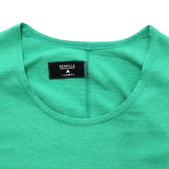 remilla 2025盛夏物 ラフィータンク ピーズグリン