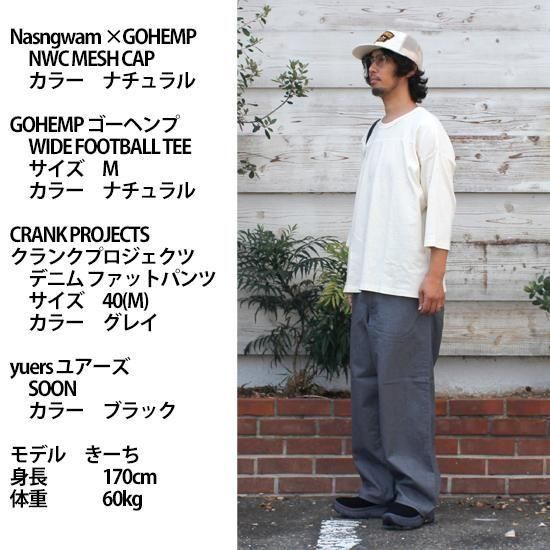 スピナーベイト クランクプロジェクツ デニム ファットパンツ 40 クランクプロジェクツ/CRANK PROJECTS デニムファットパンツ
