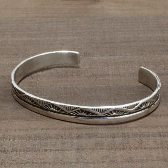 NAVAJO｜シルバーブレスレット Henry Mariano B