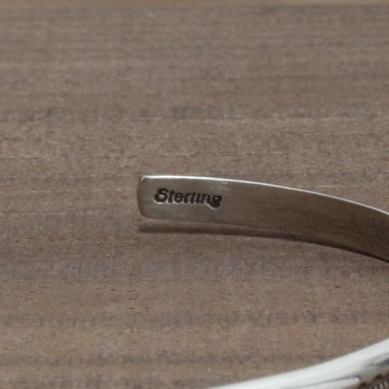 NAVAJO｜シルバーブレスレット A インディアンジュエリー
