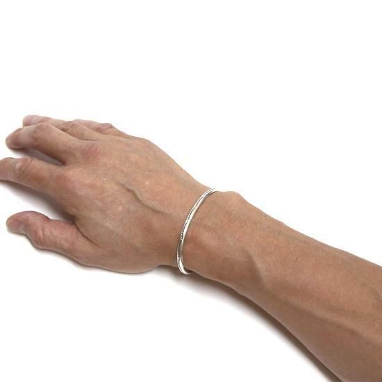 NAVAJO｜シルバーブレスレット A インディアンジュエリー