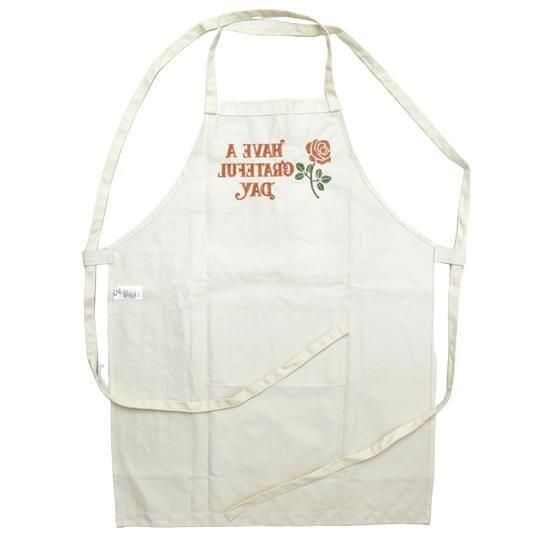 HAVE A GRATEFUL DAY｜APRON ナチュラル