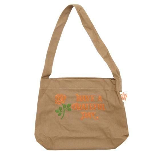 HAVE A GRATEFUL DAY ϥ֥쥤ȥեǥCHAIN STITCH SHOULDER TOTE BAG ()(󥹥ƥå ȡȥХå)ξʲ1