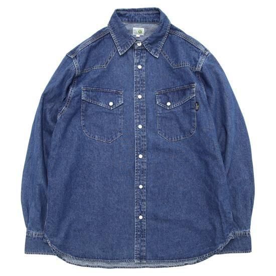 GOHEMP إס7.5oz DENIM COWBOY SHIRTS (桼ɥå)(Υإץåȥǥ˥ॷ)ξʲ1