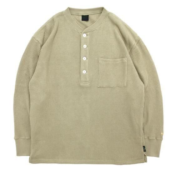 GOHEMP إסHENLEY 4BTN WAFFLE (ڡ륫)(إץåȥΥޥTEE)ξʲ1