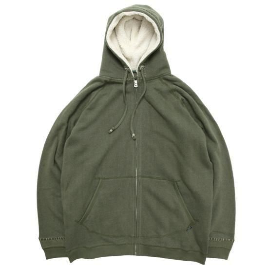 GOHEMP ゴーヘンプ【予約商品】GRASS PARKA (モスグリーン)(往年のグラスパーカー)【10月上旬～中旬入荷予定】
