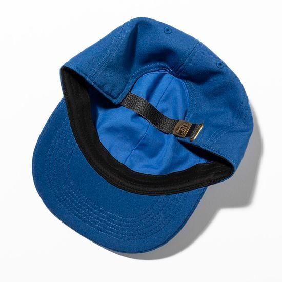 TACOMA FUJI RECORDS｜SCRIPT LOGO CAP ブルー