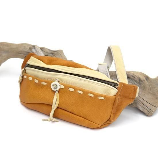 Nasngwam ʥ󥰥áEarly Morning DEERSKIN BODY BAG B ()(ץܥǥХå)ξʲ1