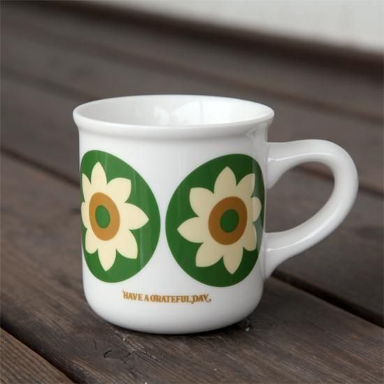 HAVE A GRATEFUL DAY ϥ֥쥤ȥեǥMUG CUP -HELIOTROPISM (إꥪȥԥ)(ޥå)