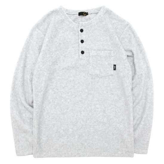 GREEN CLOTHING ꡼󥯥󥰡LIGHT FLEECE HENLEY NECK (å)(饤ȥե꡼ إ꡼ͥå)ξʲ1