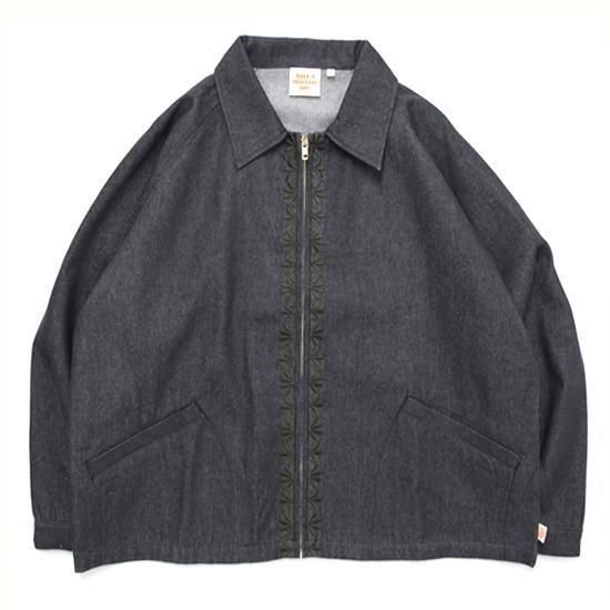 HAVE A GRATEFUL DAY ϥ֥쥤ȥեǥTRUCKIN' JACKET (֥å)(ǥ˥Υȥå㥱å)