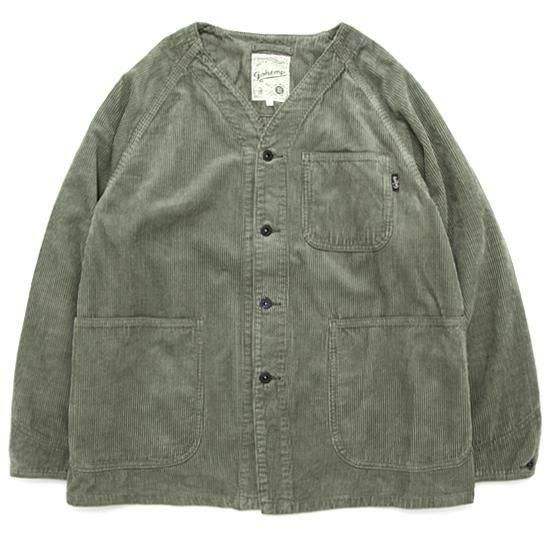GOHEMP إסCORDUROY NO COLLAR COVER ALL (󥰥꡼)(ǥ С)ξʲ1