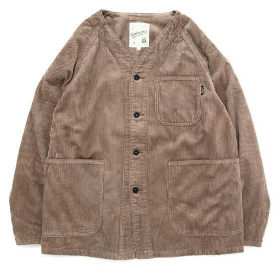 GOHEMP إסCORDUROY NO COLLAR COVER ALL (⥫)(ǥ С)