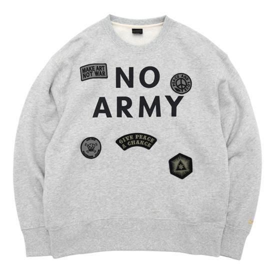 GOHEMP إסNO ARMY CREW SWEAT (åإ)(롼ͥåå)ξʲ1