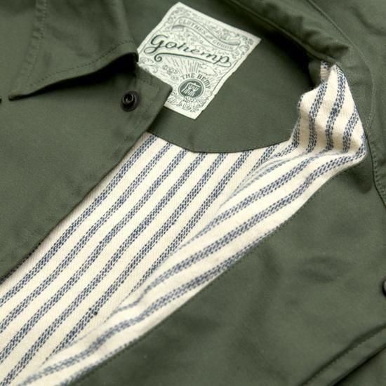 GOHEMP｜VALLEY JACKET OLIVE BRANCH