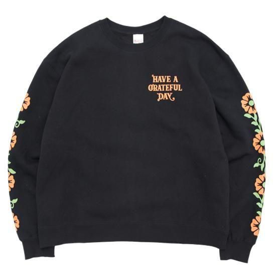 HAVE A GRATEFUL DAY ϥ֥쥤ȥեǥSWEATSHIRT -SF GRASS (֥å)(եץȤΥå)ξʲ1