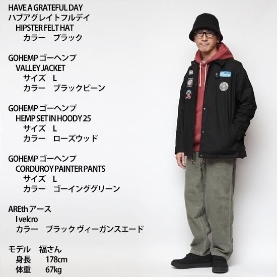 HAVE A GRATEFUL DAY｜HIPSTER FELT HAT BROWN