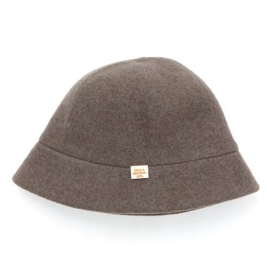 HAVE A GRATEFUL DAY｜HIPSTER FELT HAT BROWN