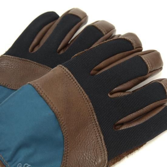 GREEN CLOTHING｜WORK GLOVE BROWN/BLUE