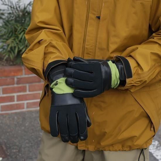 GREEN CLOTHING｜WORK GLOVE BROWN/BLUE