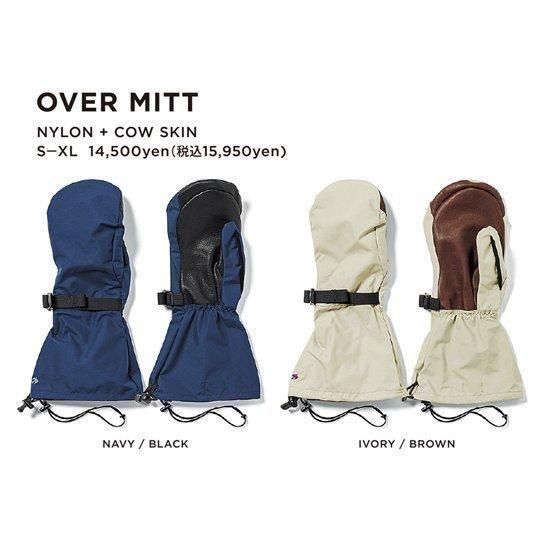GREEN CLOTHING｜OVER MITT IVORY/BROWN