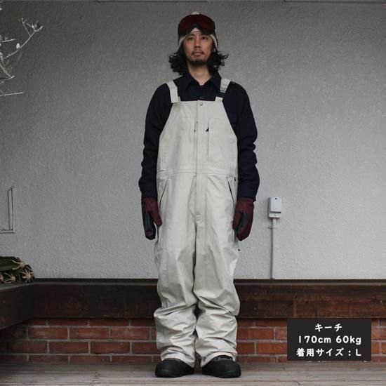 GREEN CLOTHING｜BIB PANTS DARK BROWN