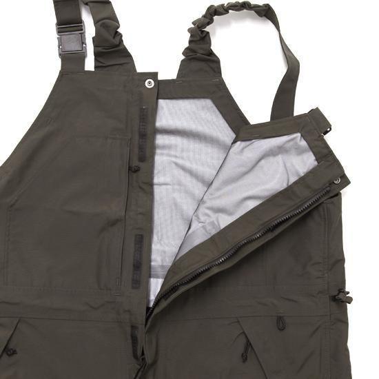 GREEN CLOTHING｜BIB PANTS DARK BROWN