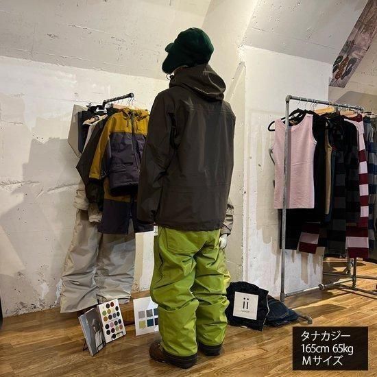 GREEN CLOTHING｜BIB PANTS DARK BROWN