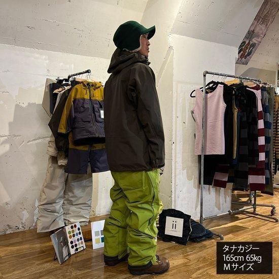 GREEN CLOTHING｜BIB PANTS DARK BROWN